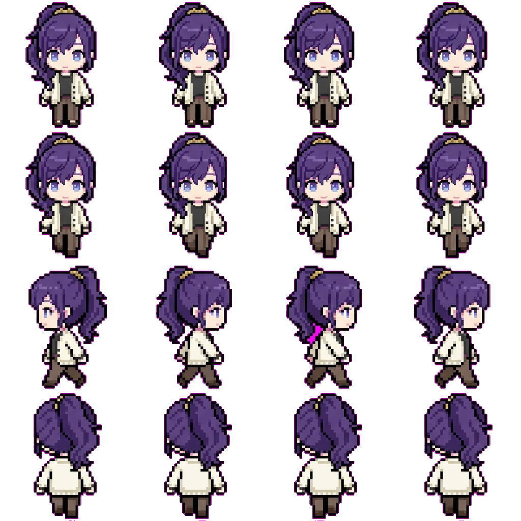 Mafuyu movement sprite