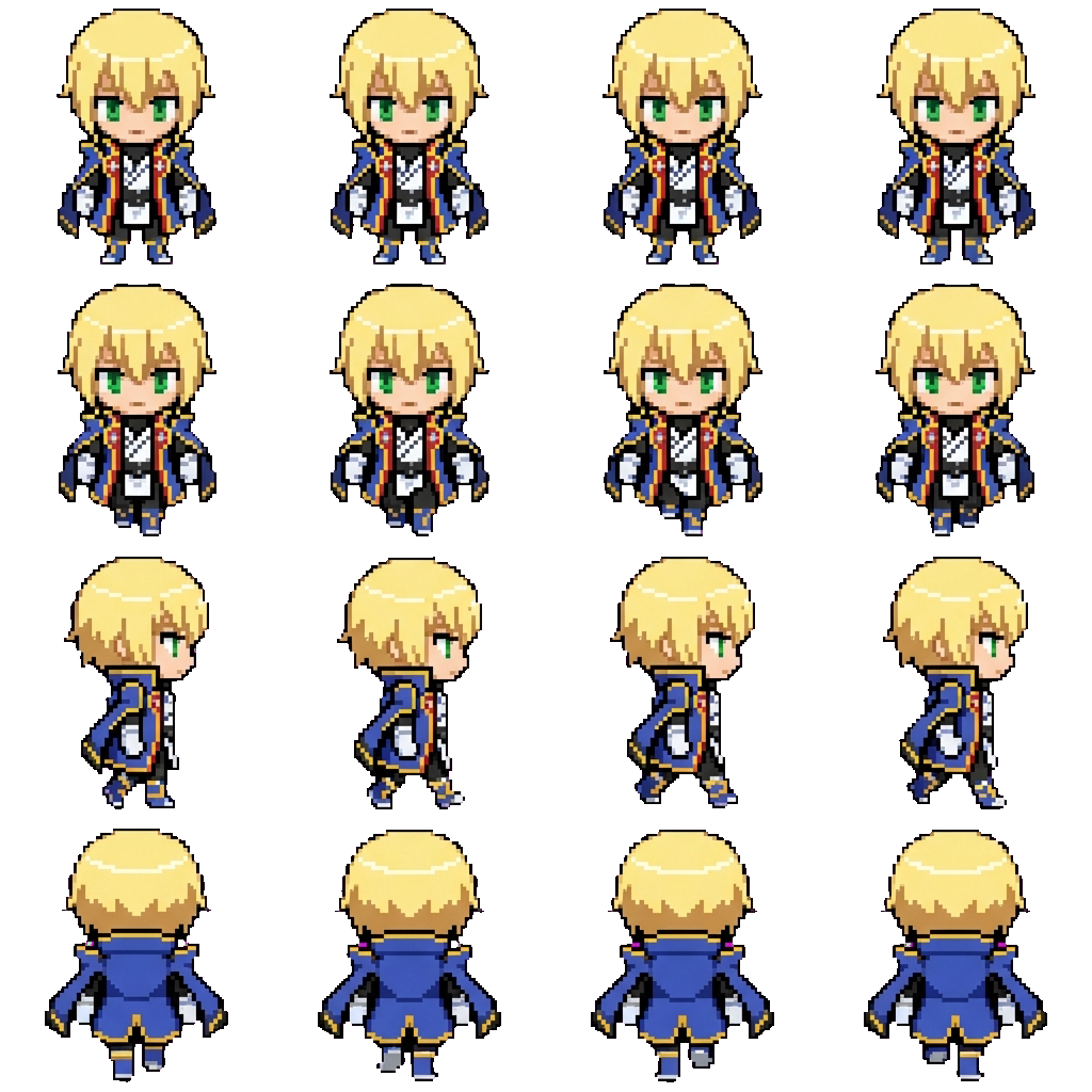 Jin movement sprite