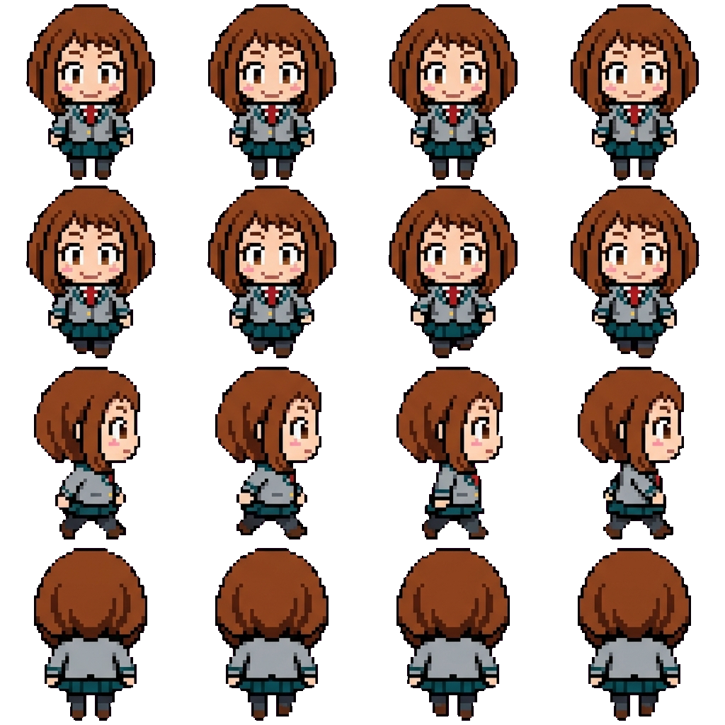 Ochako movement sprite
