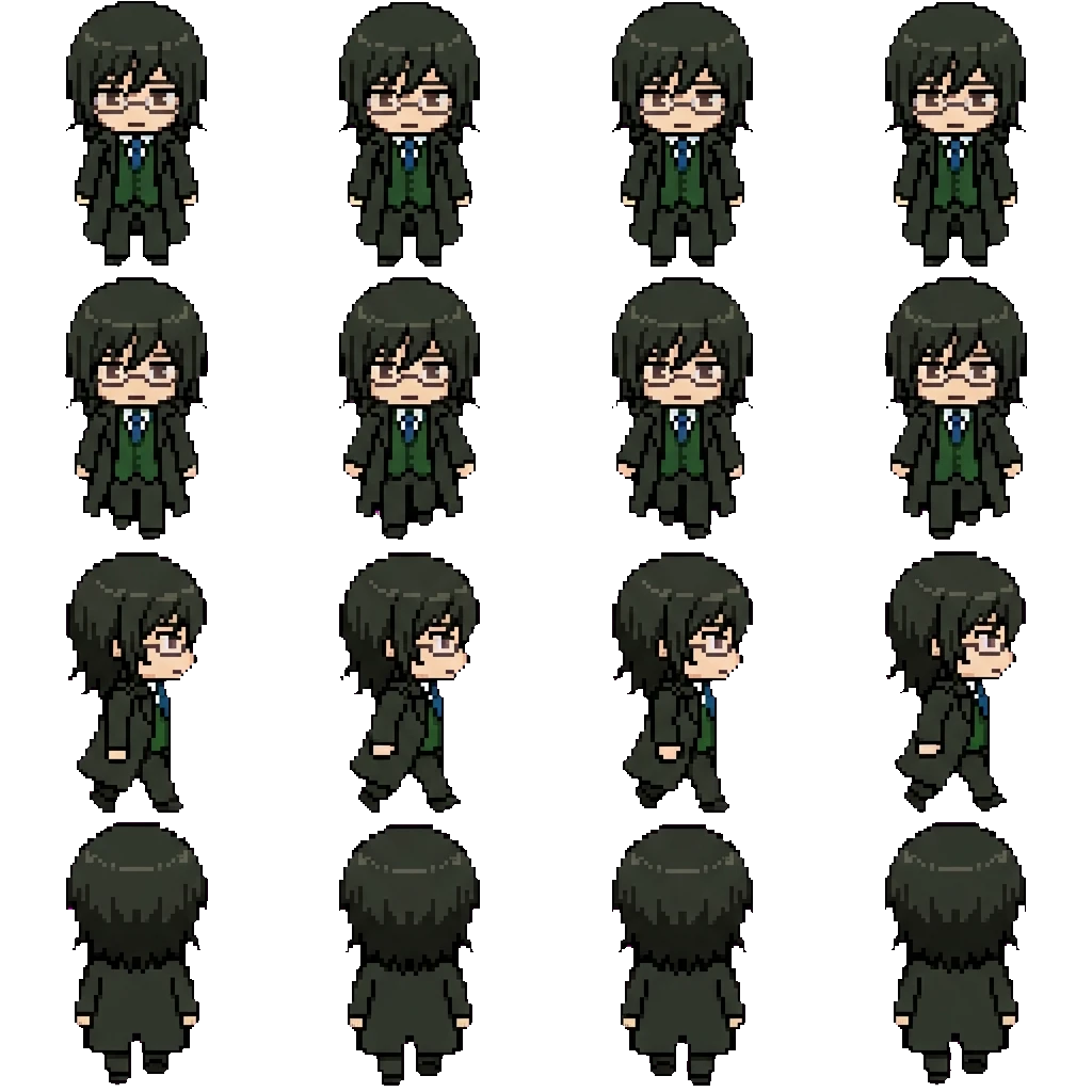 Teru Mikami movement sprite