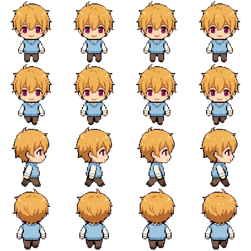 Nagisa movement sprite