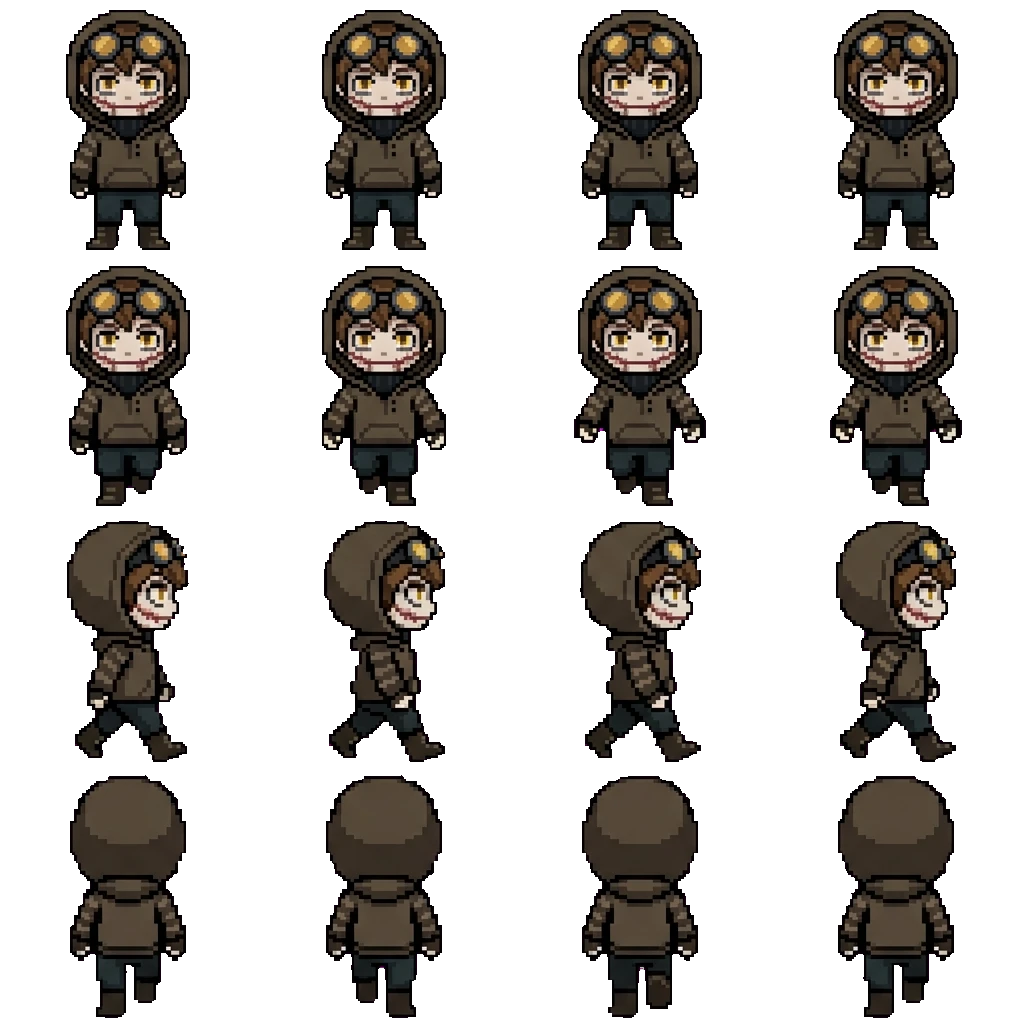 Ticci Toby movement sprite