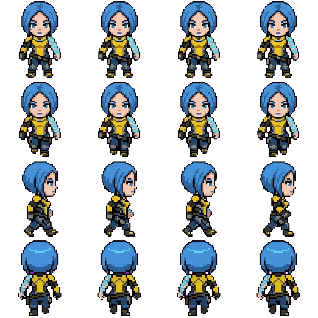 Maya movement sprite