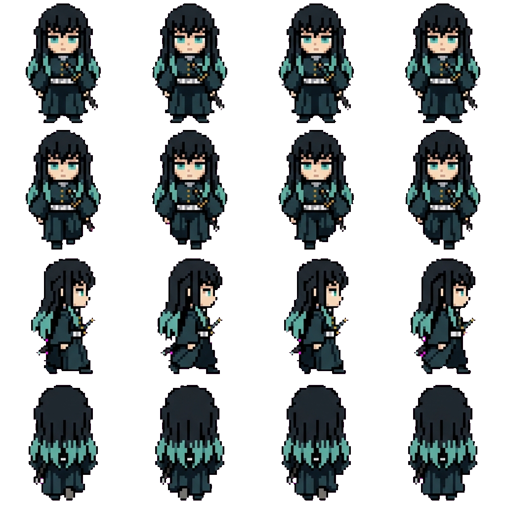 Tokito Muichiro movement sprite