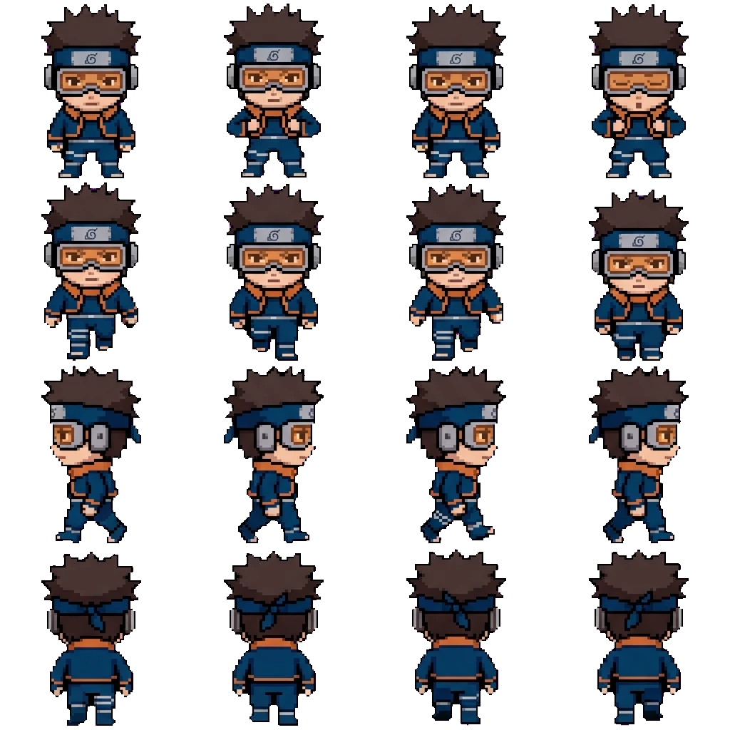 Obito Uchiha movement sprite