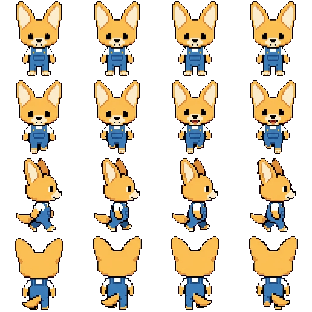 Eddy movement sprite