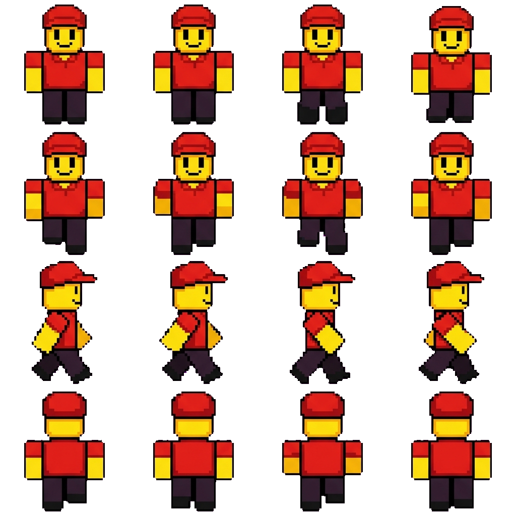 Elliot movement sprite