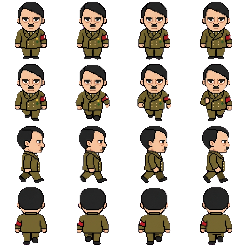 Adolf Hitler movement sprite