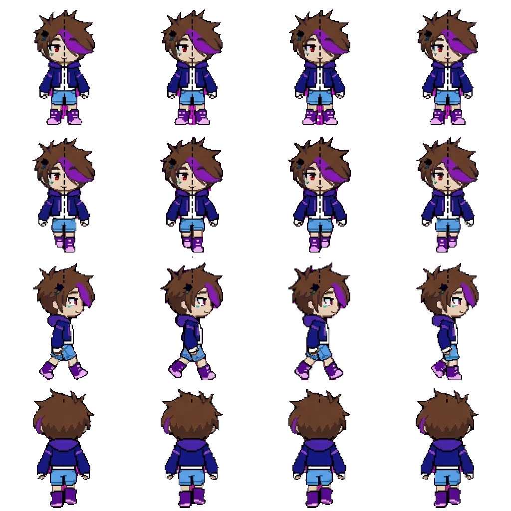 Johan movement sprite