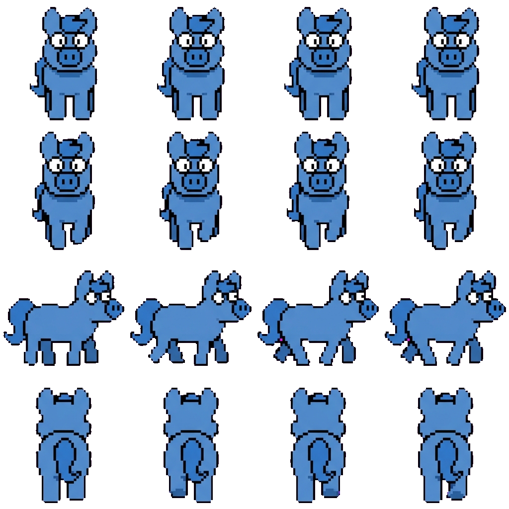 Hóe movement sprite
