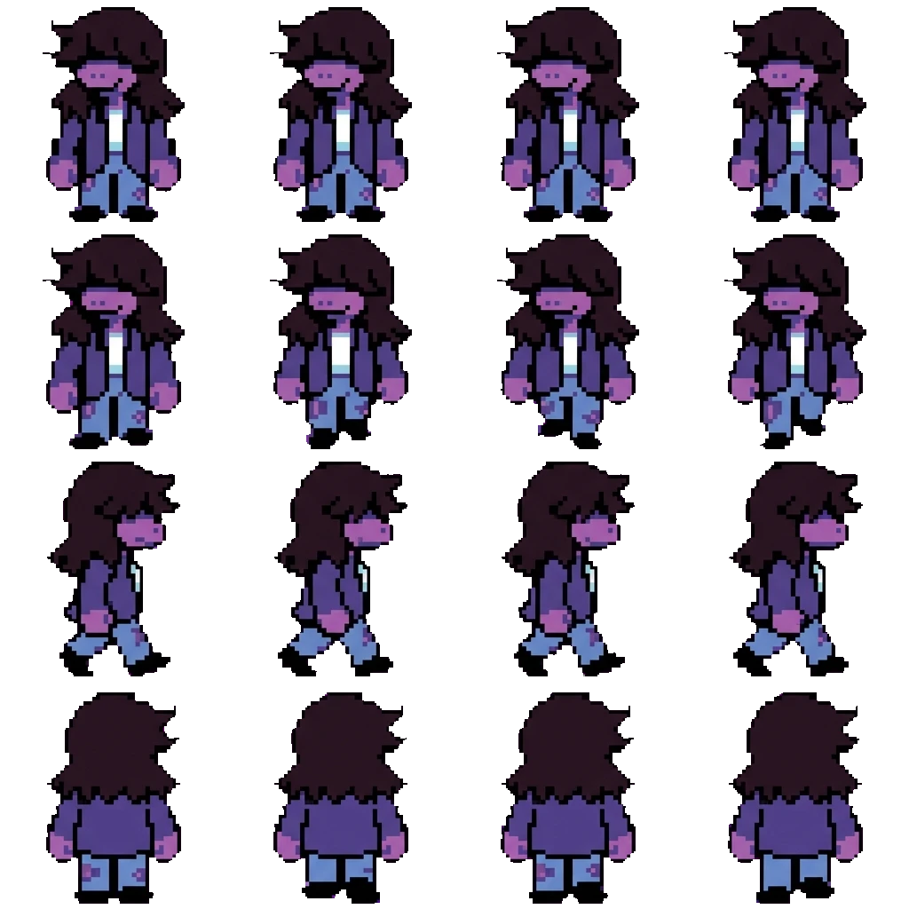 Susie movement sprite