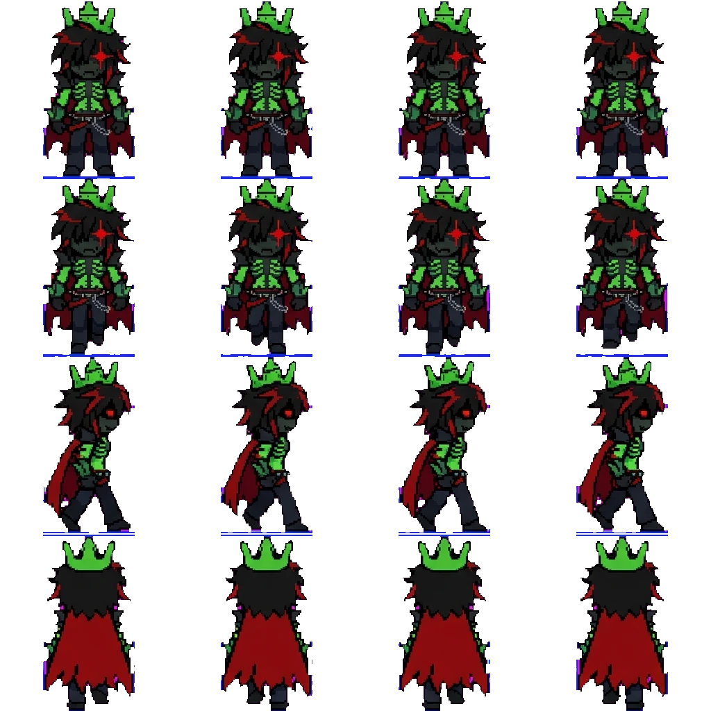 1x1x1x1 movement sprite