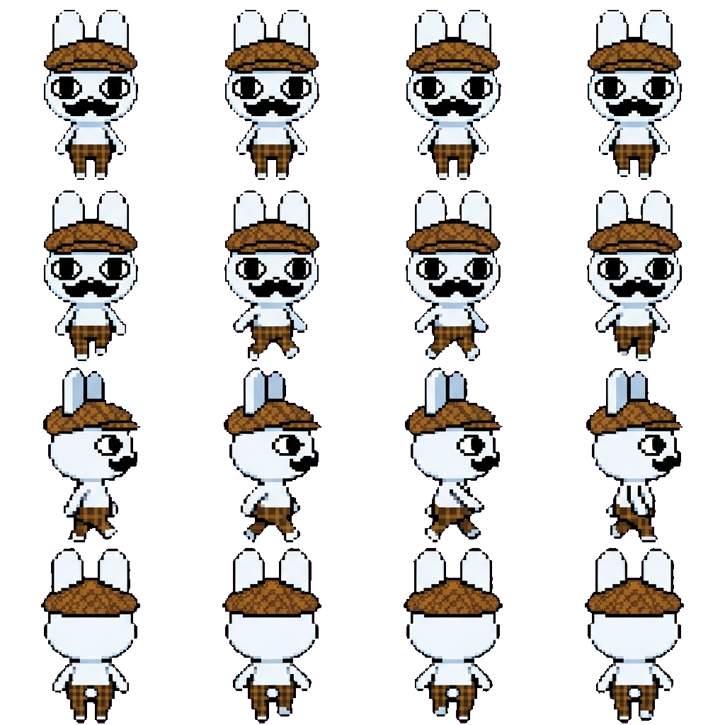 Barney movement sprite