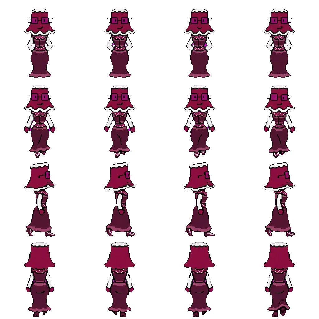 Brightney Lightenly movement sprite