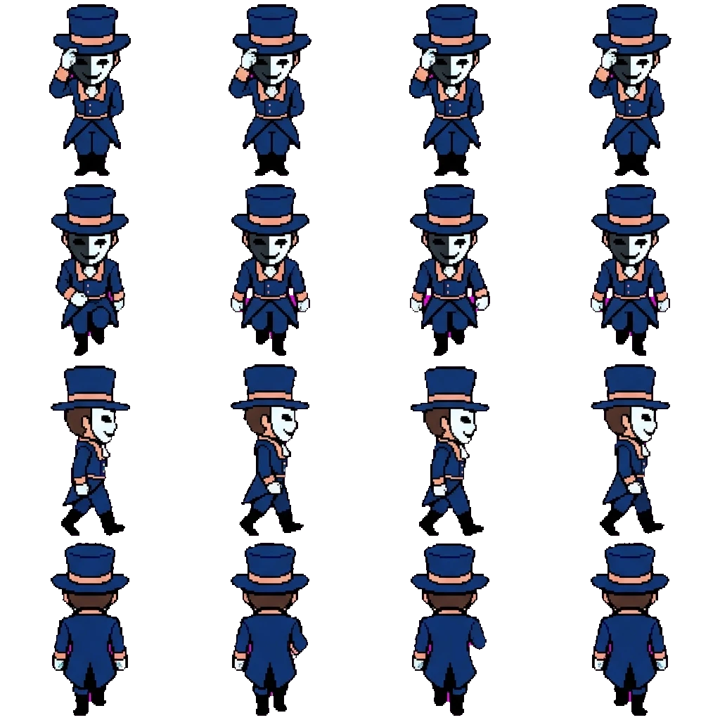 Ticket Taker movement sprite