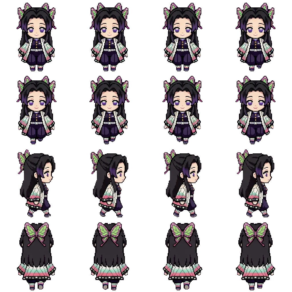 Kanae movement sprite