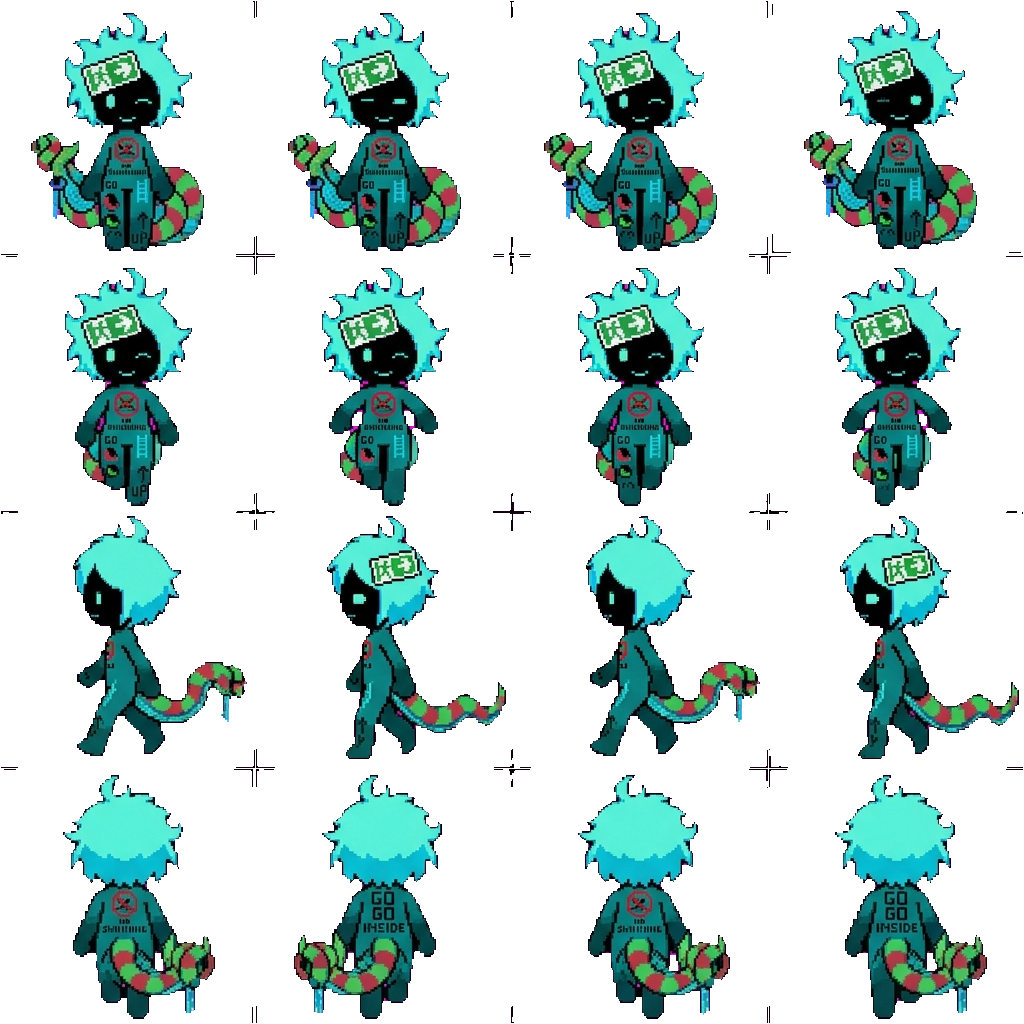 Hahaha movement sprite