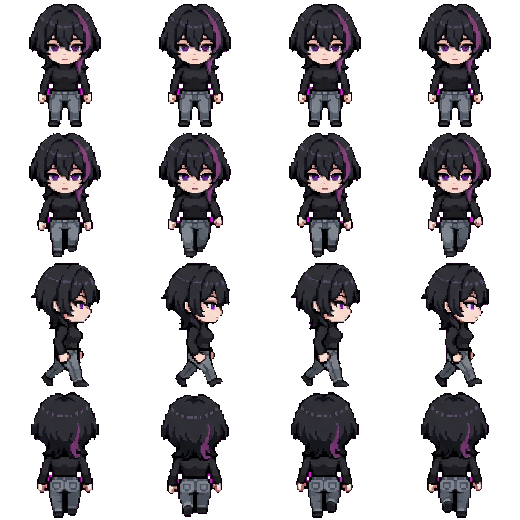 Charlotte movement sprite