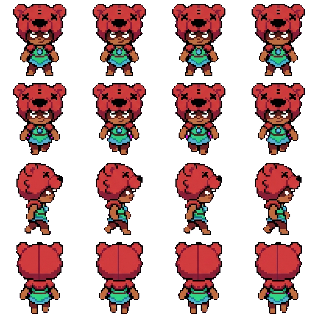 Nita movement sprite