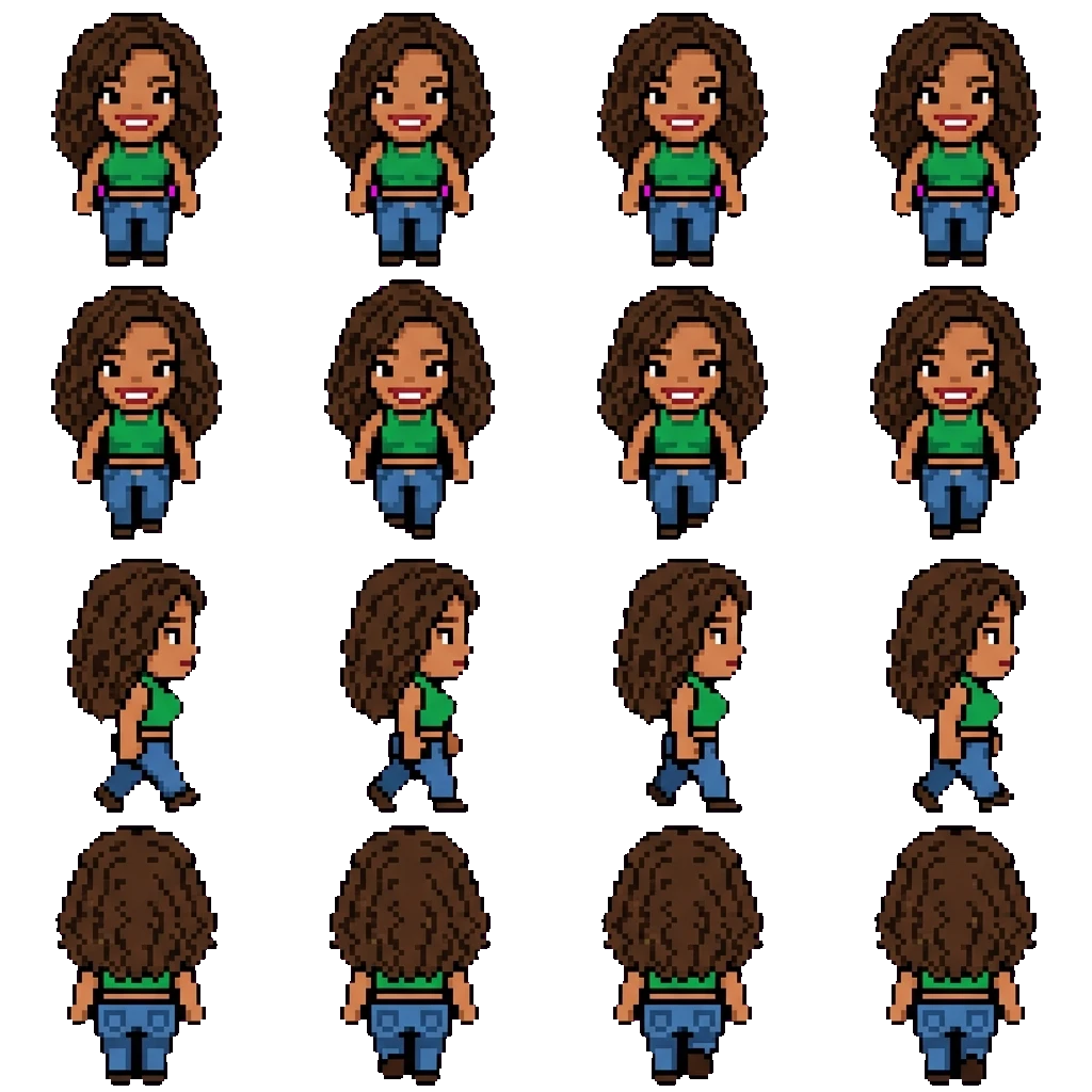 Ana movement sprite