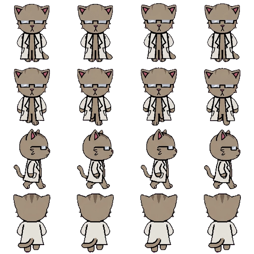 Maurice movement sprite