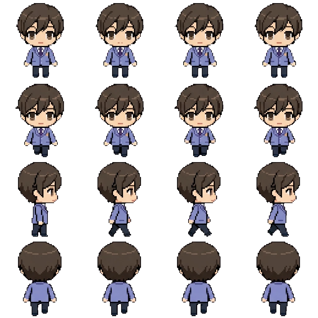 Haruhi-chan movement sprite