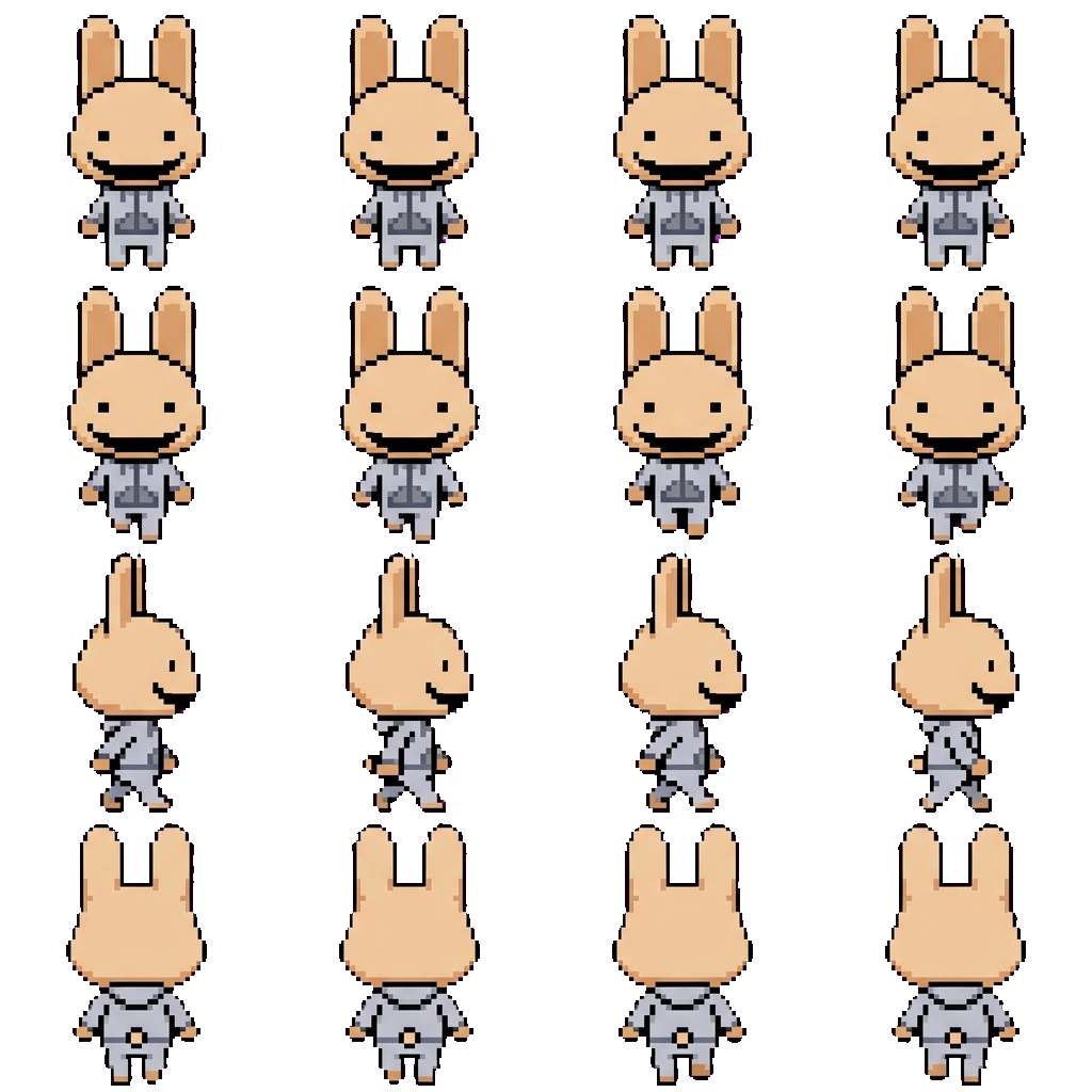 Intern movement sprite