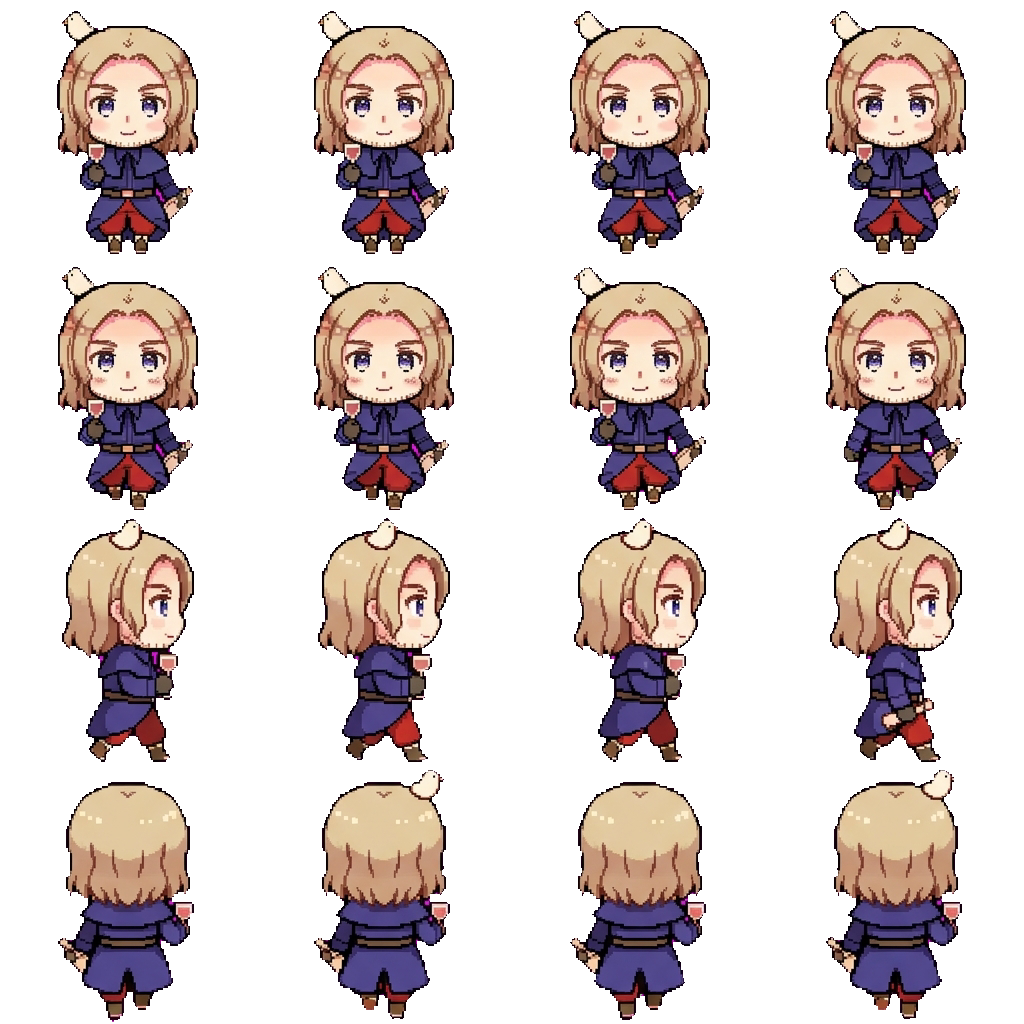 Francis Bonnefoy movement sprite
