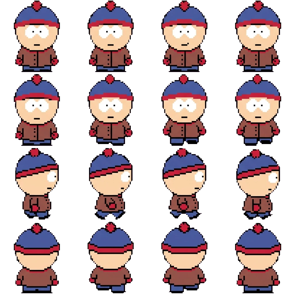 Stan marsh movement sprite