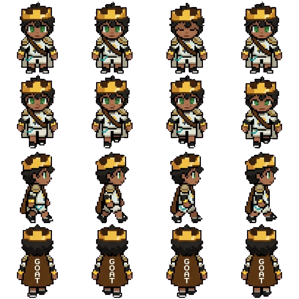 Baby Villager movement sprite