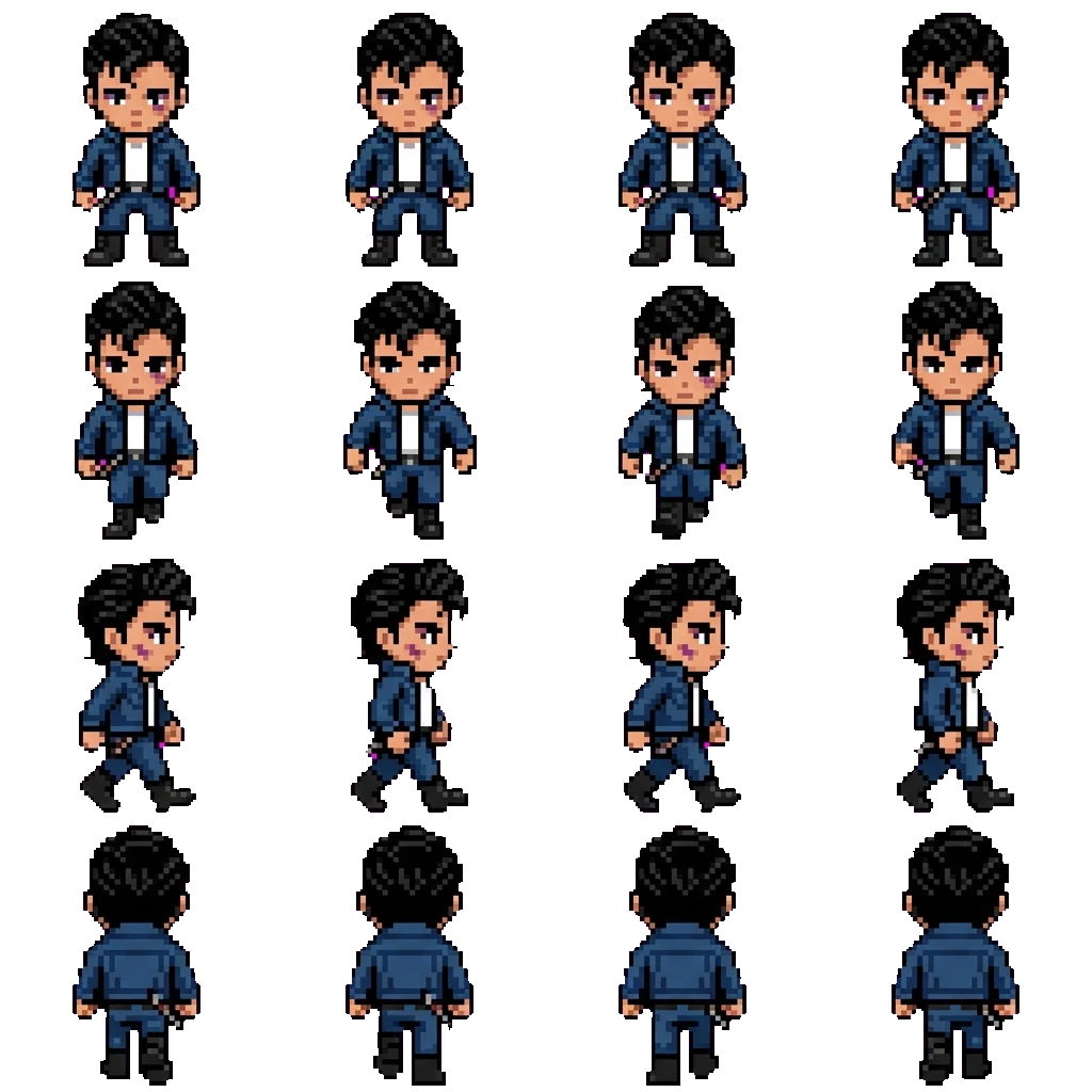 Johnny Cade movement sprite