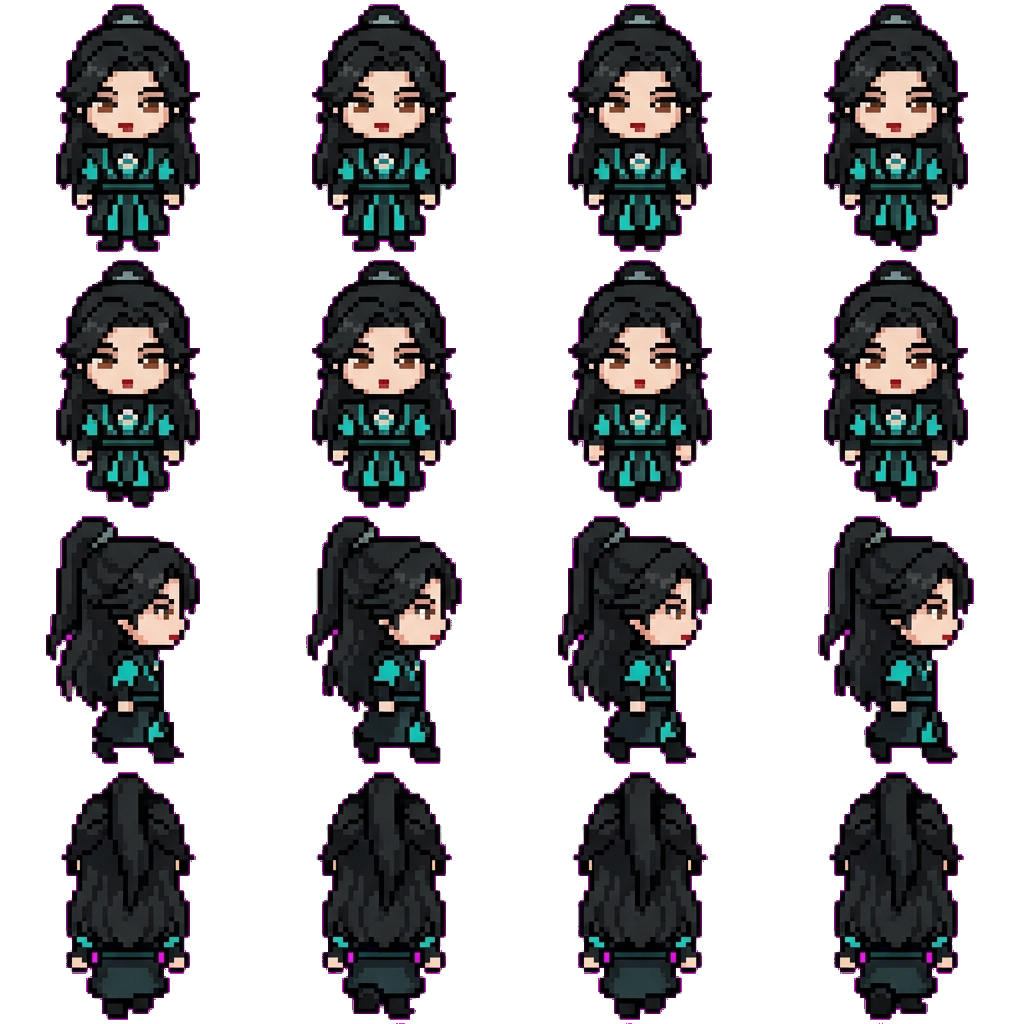 Xie Lee movement sprite