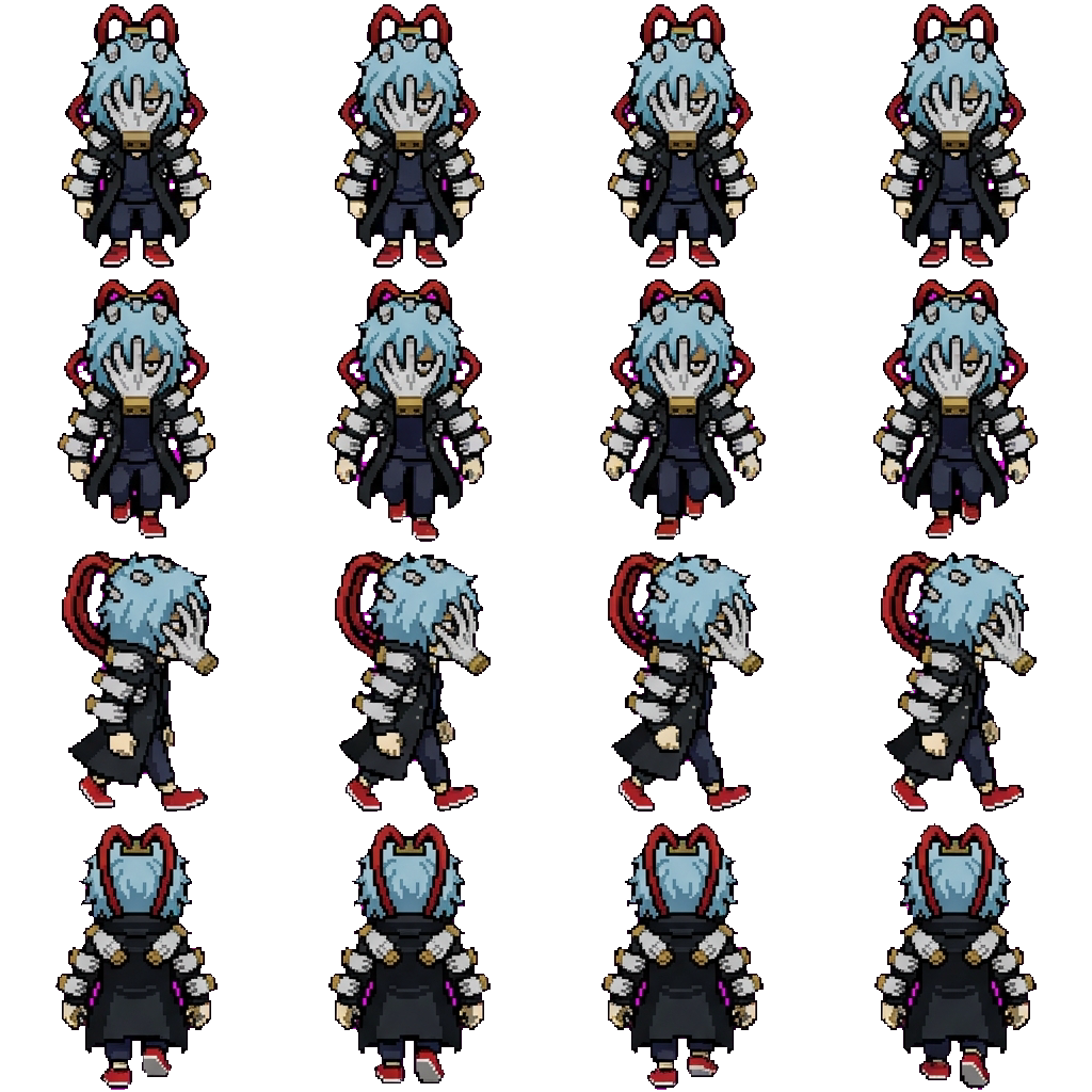 Tomura Shigaraki movement sprite