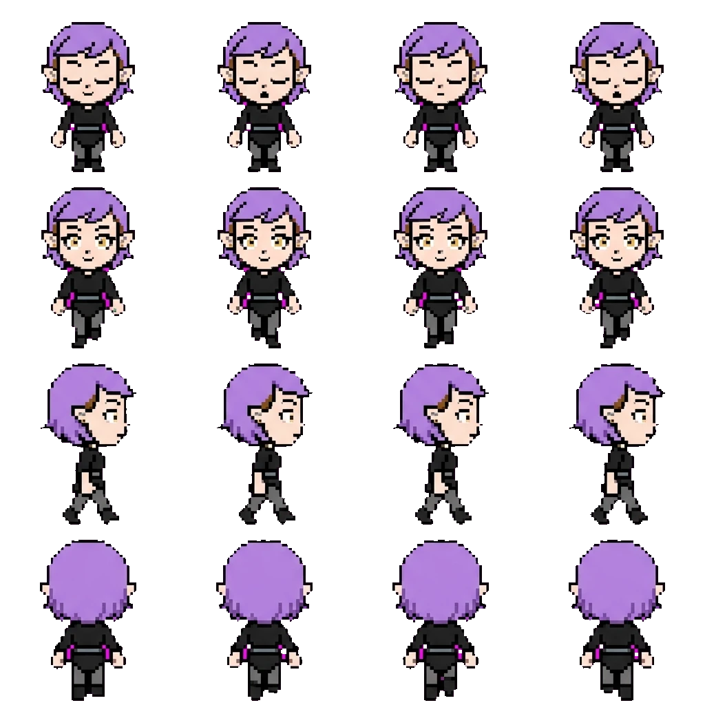 Amity Blight movement sprite