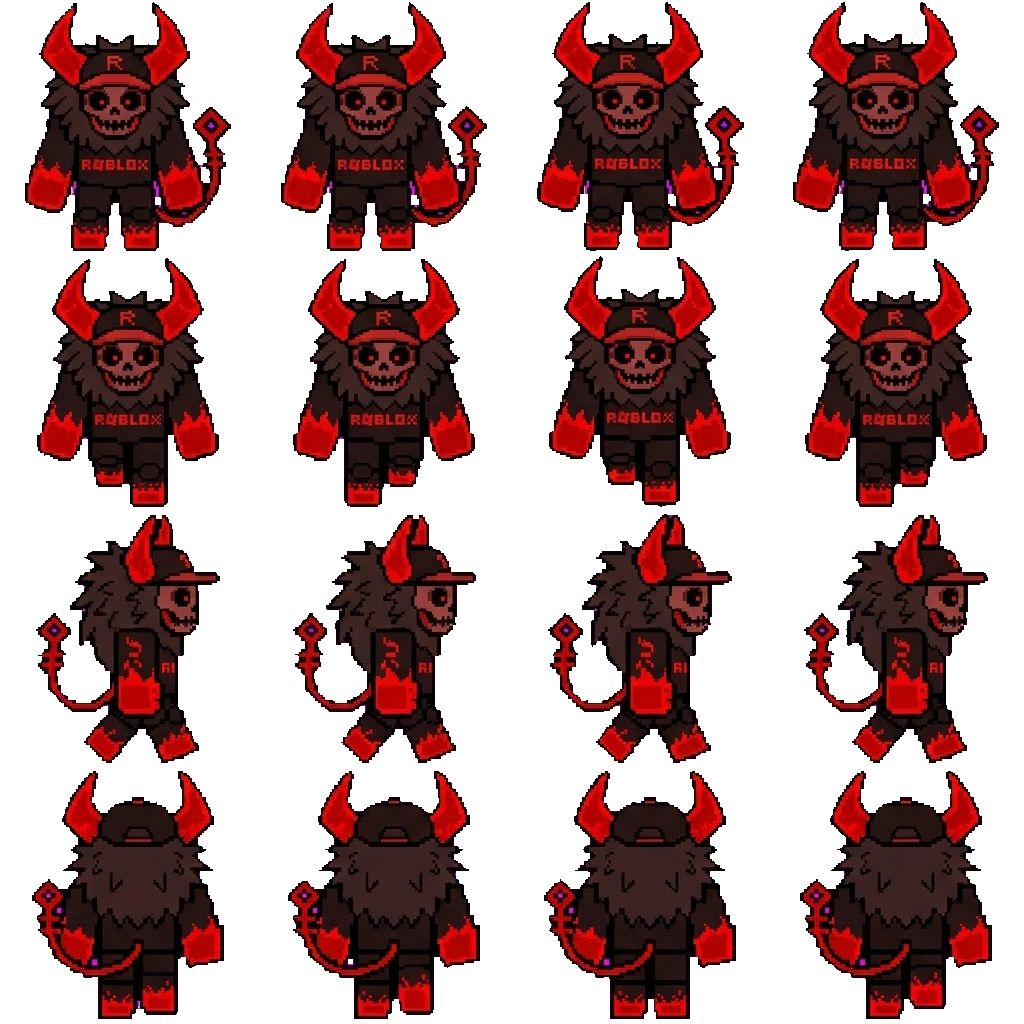Guest 666 movement sprite