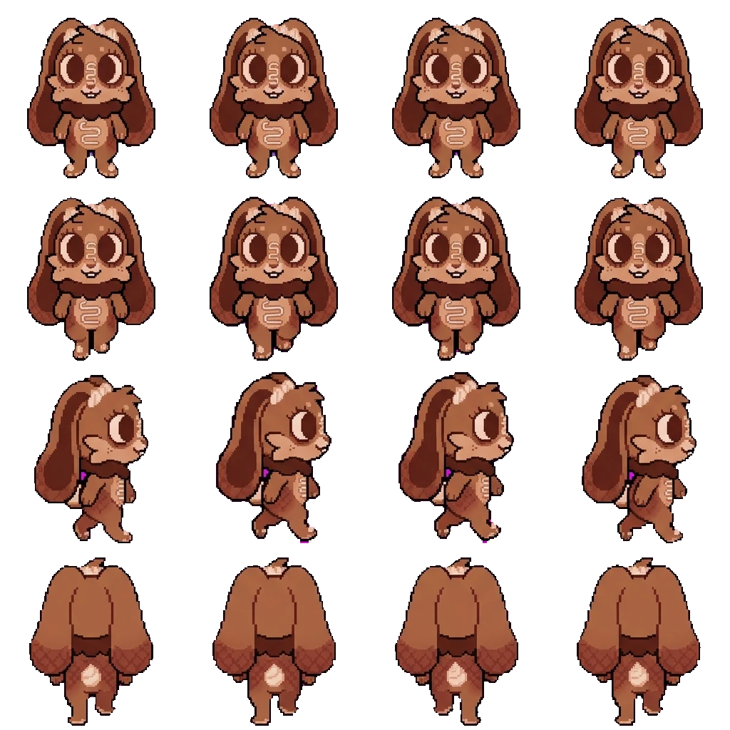 Cocoa movement sprite