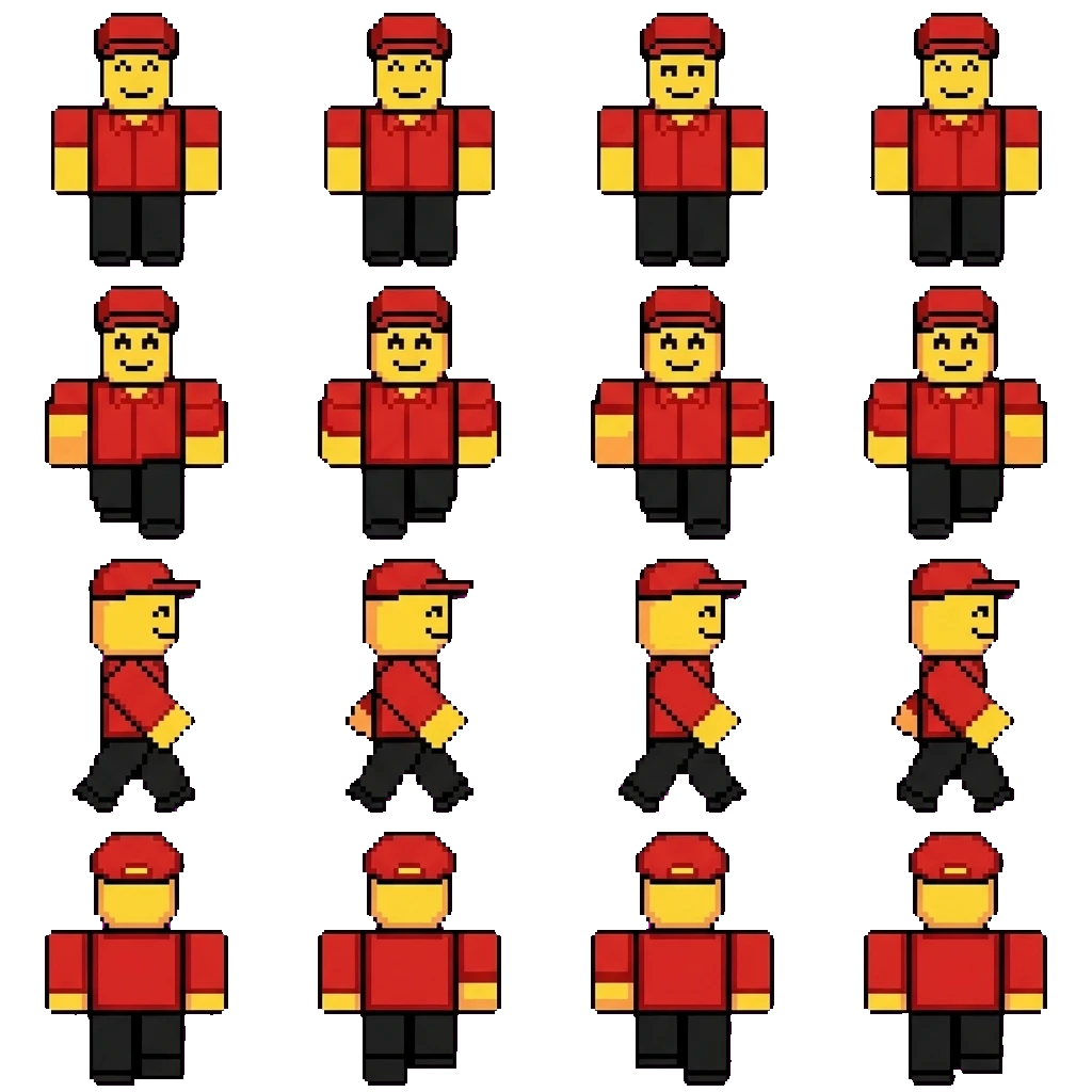 Elliot movement sprite