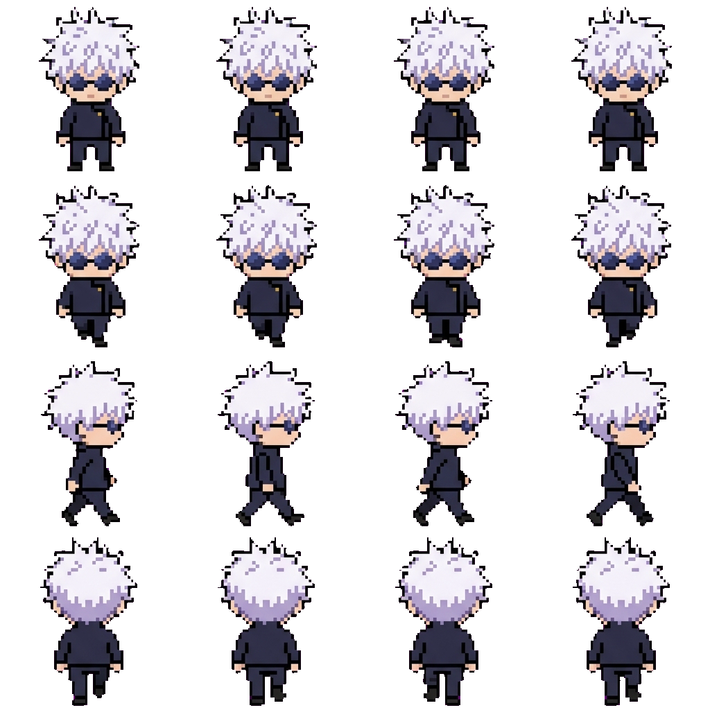 Gojo movement sprite