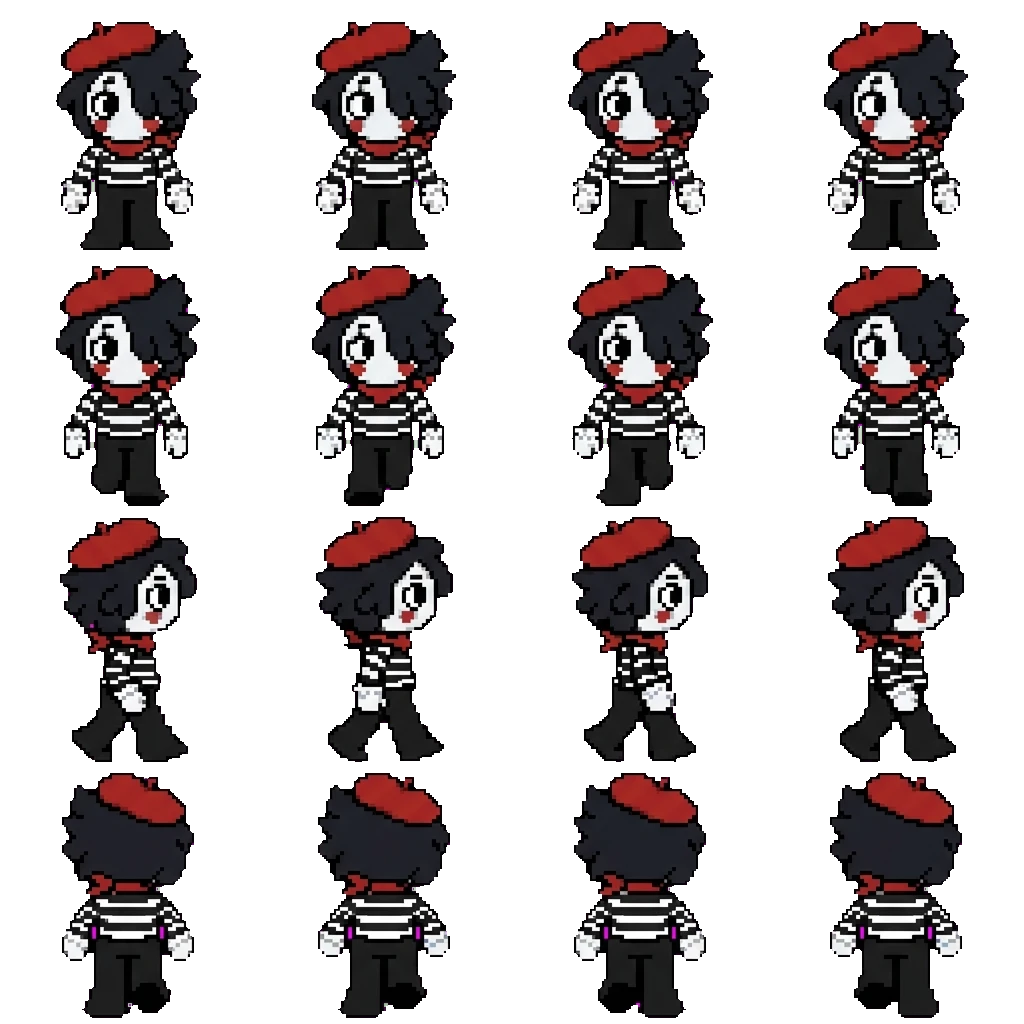 Blot movement sprite