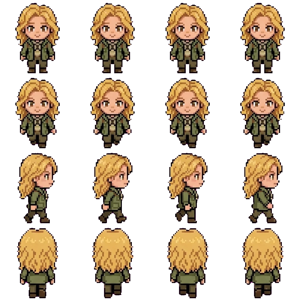 Maisie movement sprite