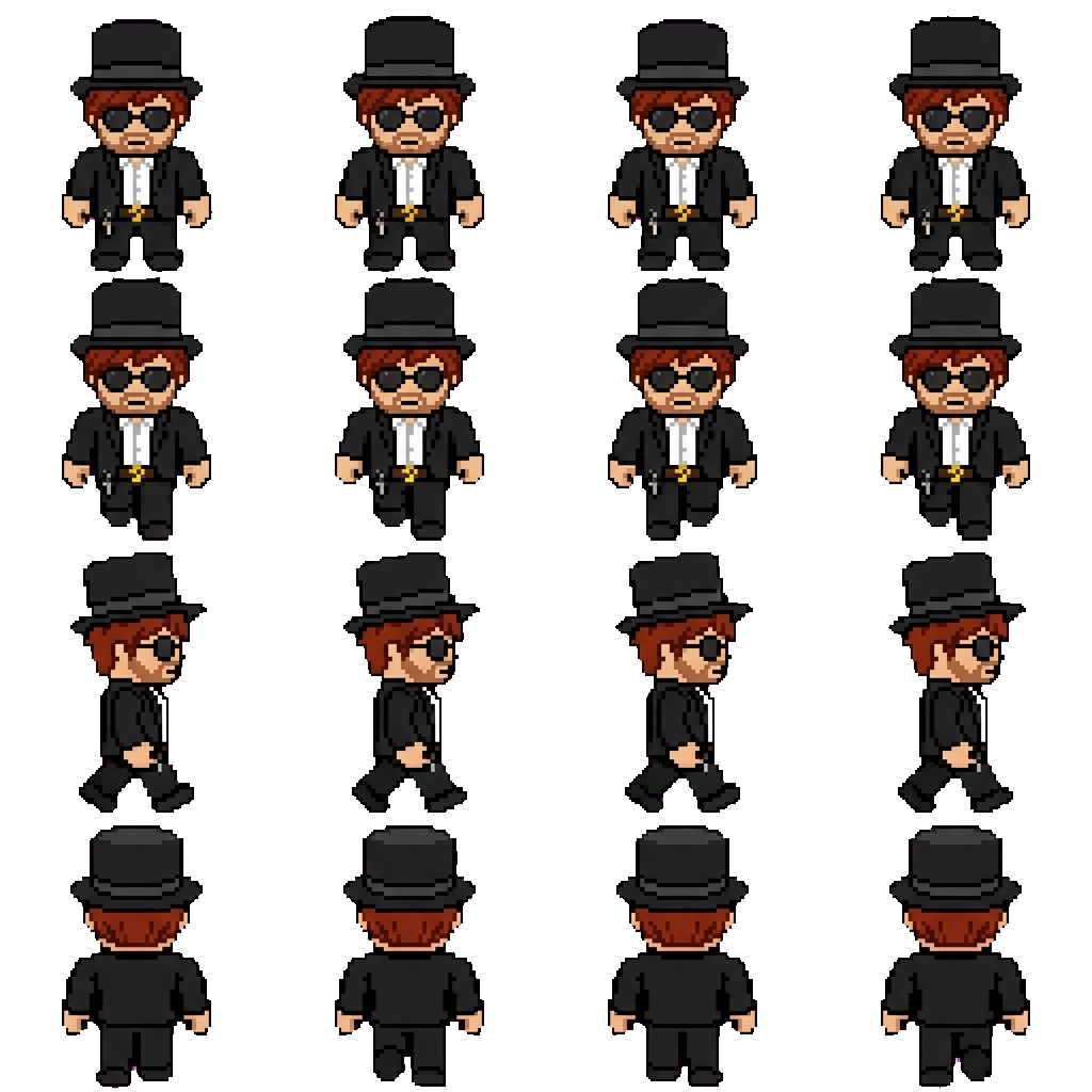 Albert Garrett movement sprite