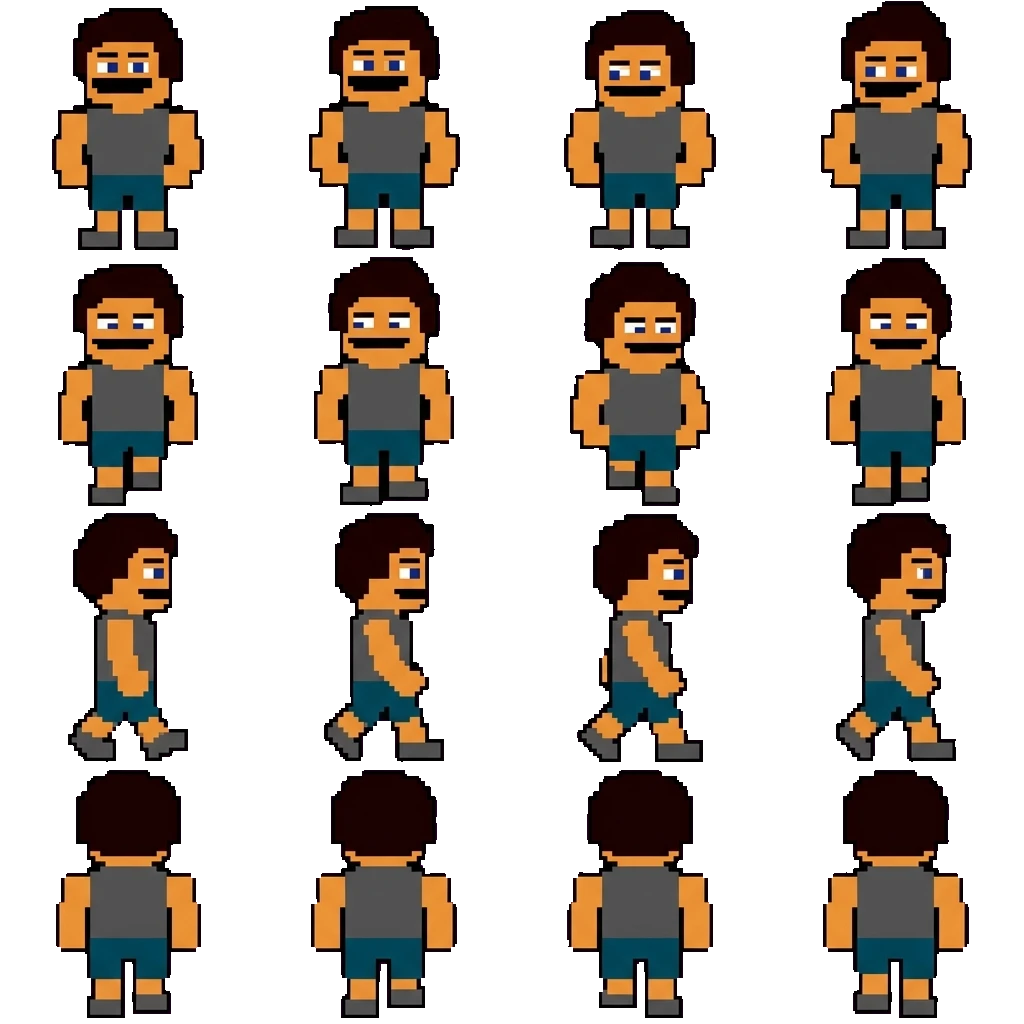 Michael Afton movement sprite