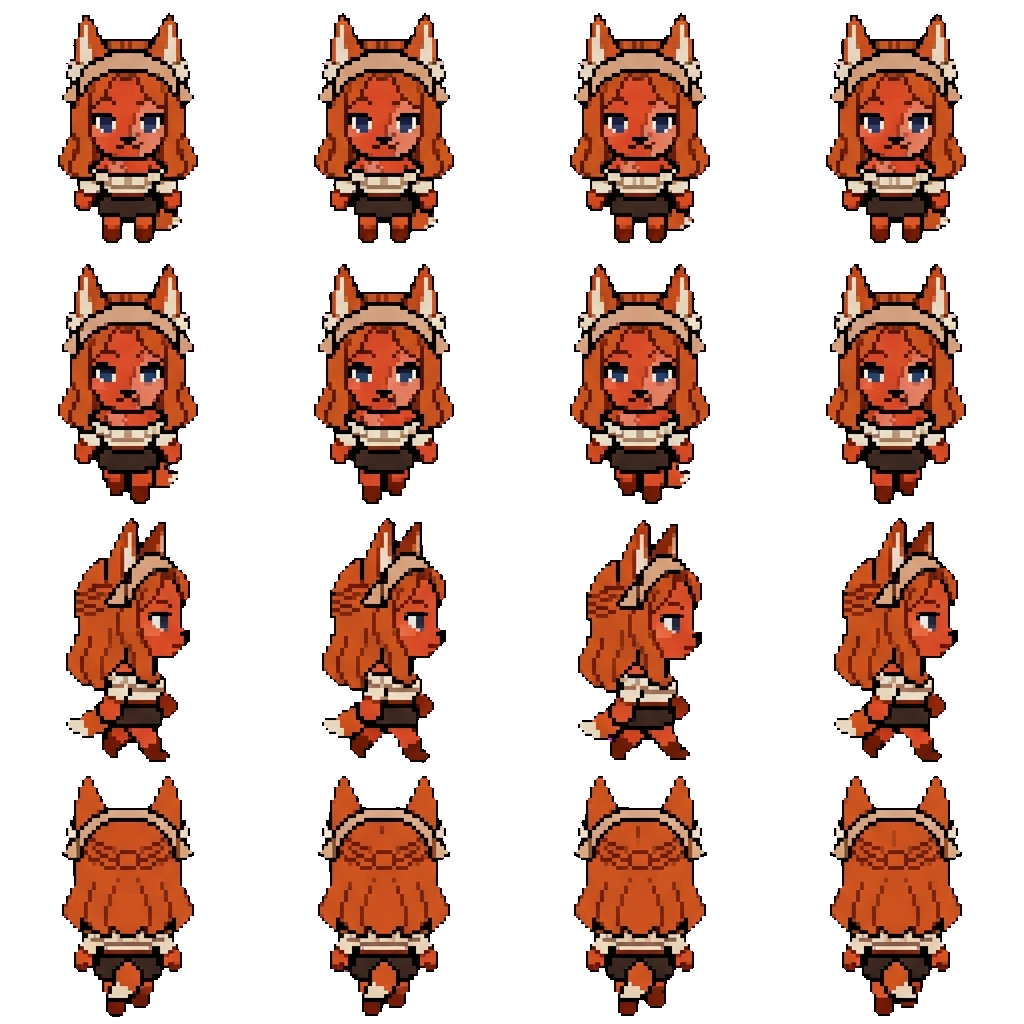 April movement sprite