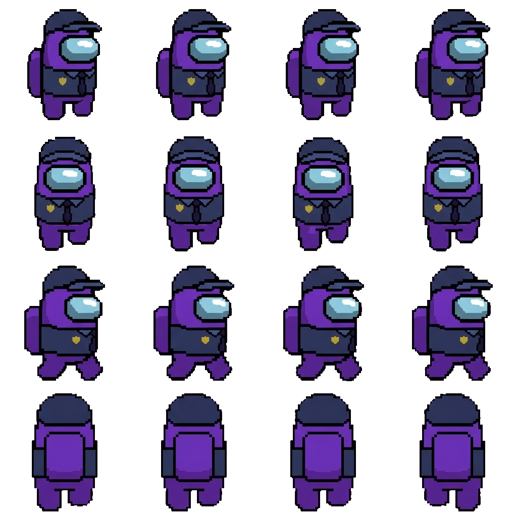 Purple movement sprite