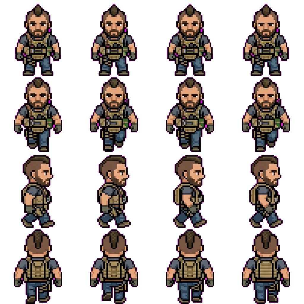 Soap movement sprite