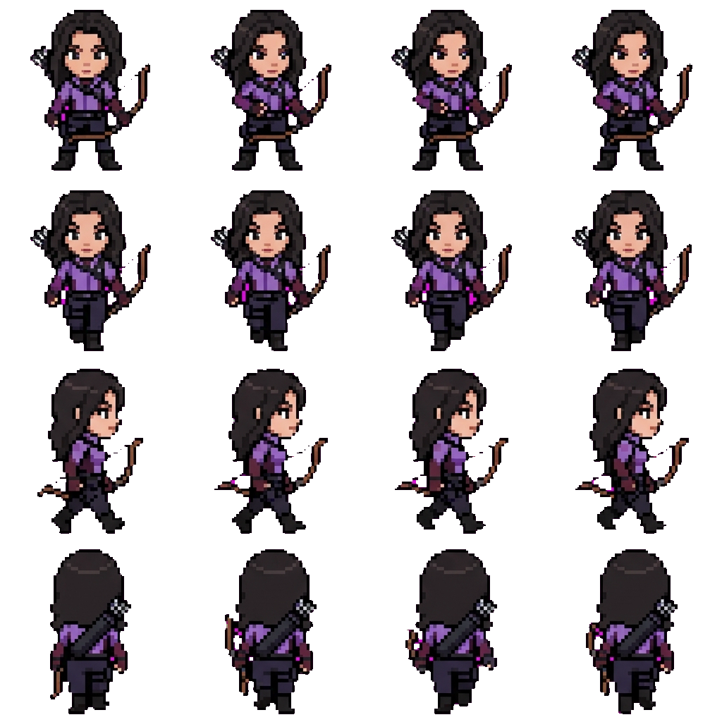 Kate Bishop movement sprite