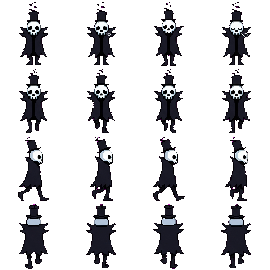 Lord Death movement sprite