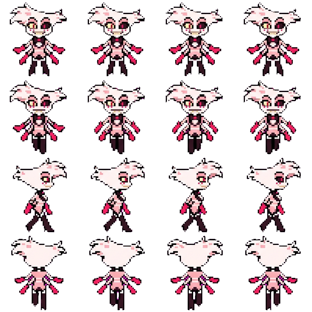 Angel dust movement sprite