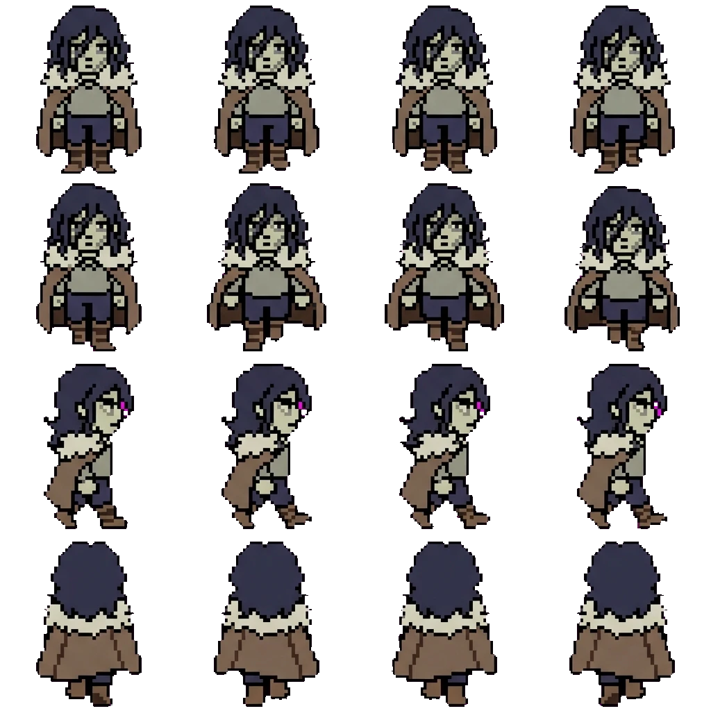 Adam movement sprite