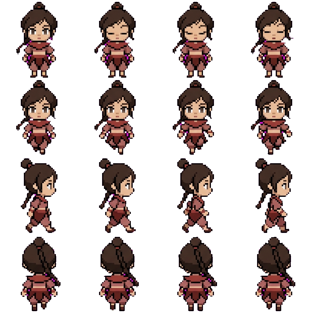 Ty Lee movement sprite